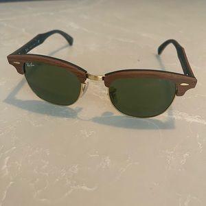 Ray ban clubmaster wood
